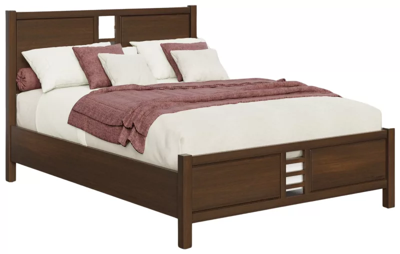 Benicia Amish Panel Bed