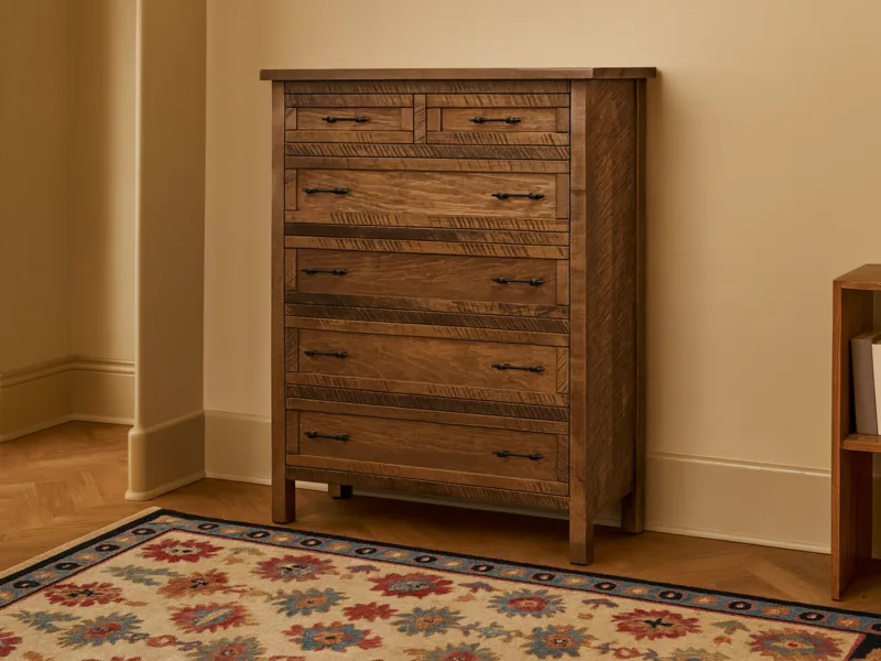 Boxi Rustic Chest of Drawers