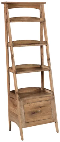 Braham 1-Drawer Ladder Shelf Bookcase