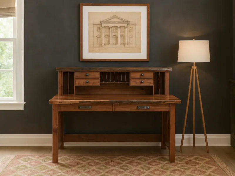 Breman Live Edge Writing Desk