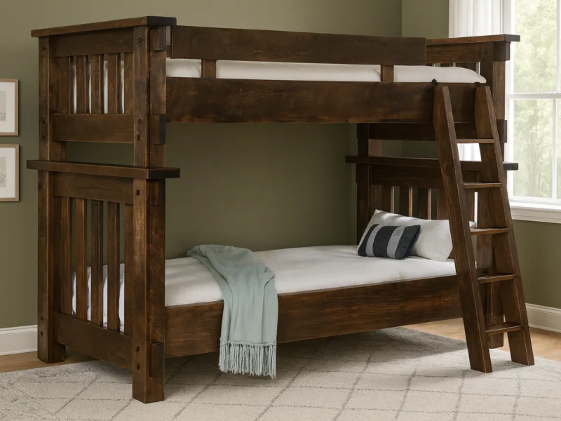 Brinkley Rustic Bunk Bed