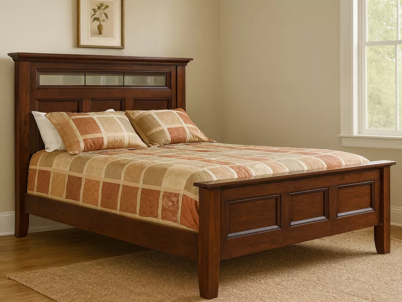 Calhoun Bed with Glass Insert