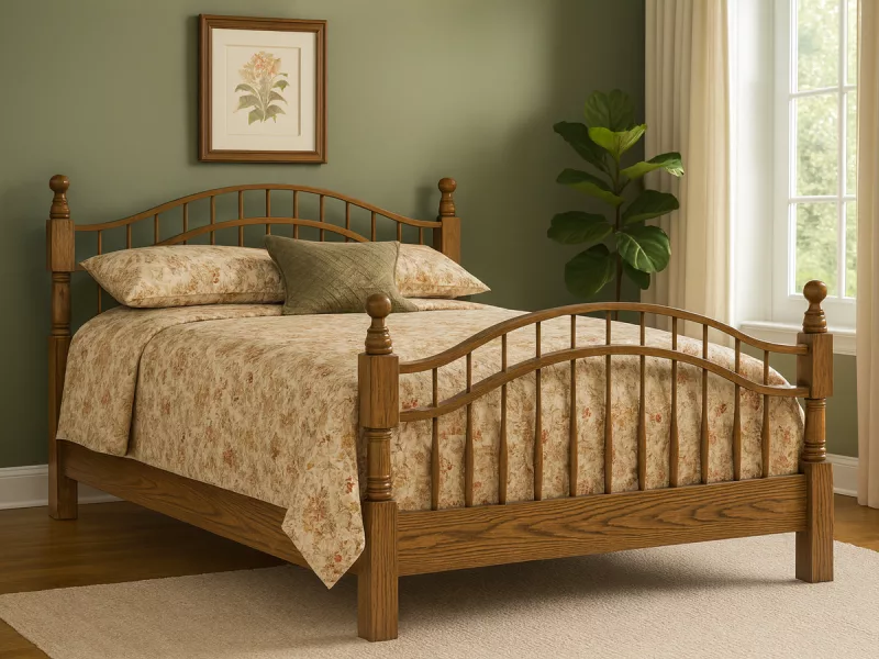 Cambridge Double Bow Bed
