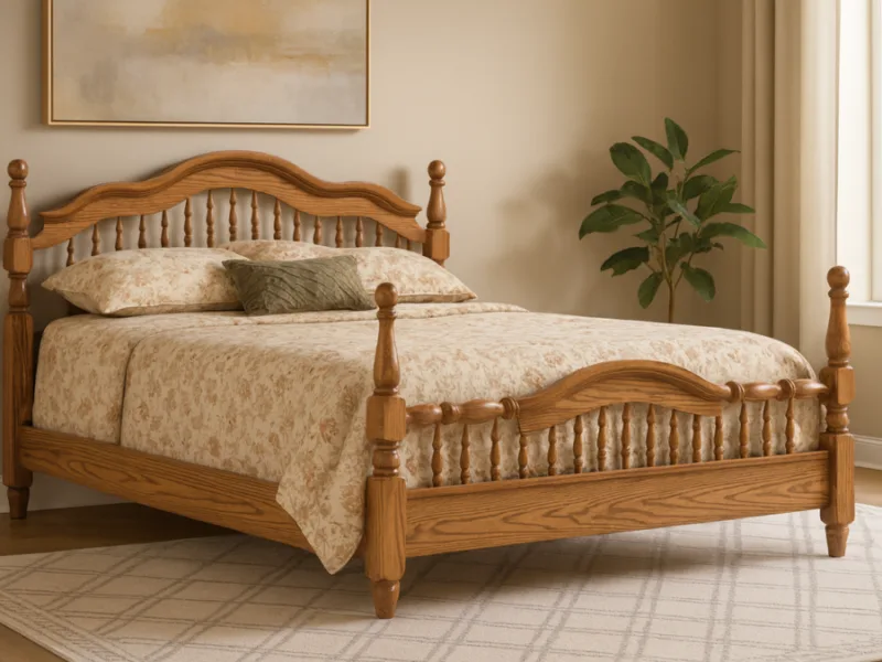Cambridge Pediment Bed