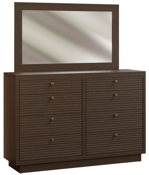 brown skechers dress shoes Covetown Dresser and Mirror – Taylor's Furniture main image 0