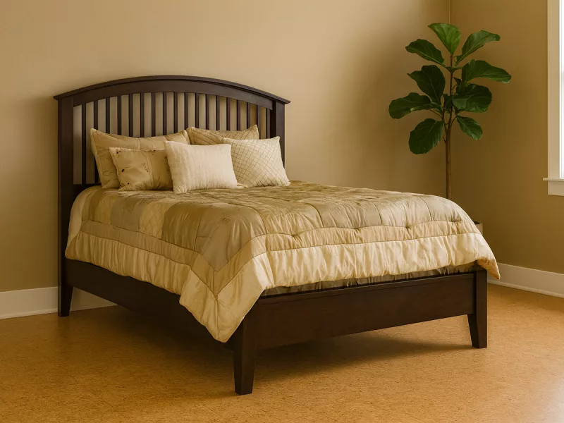 Cannes Mission Bed with Low Footboard