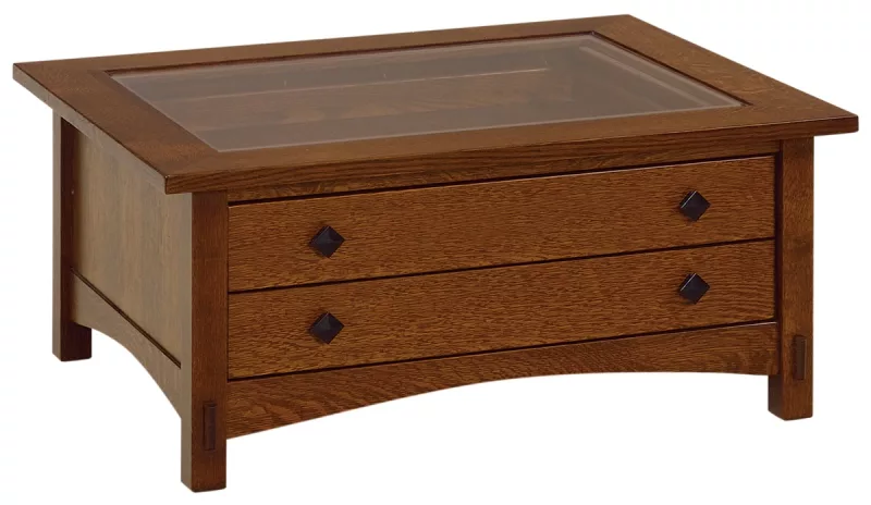 Capistrano Glass Top Coffee Table