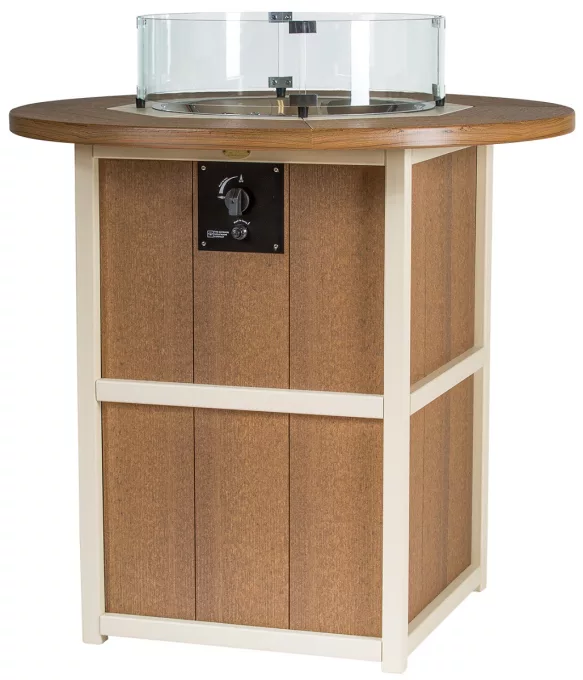 Carrabelle Round Bar Fire Table