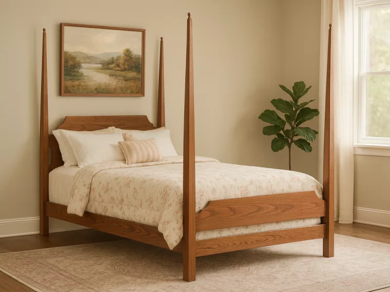 Cascade Locks Pencil Post Bed
