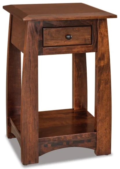 Castle Rock Narrow Open Nightstand