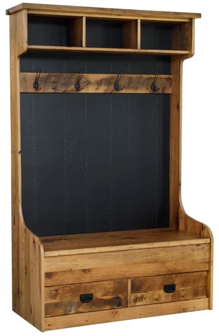 Catskills Reclaimed 2-Drawer Hallway Bench