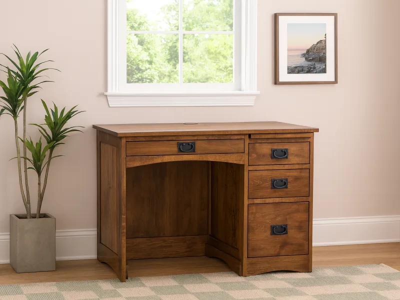 Cedar Key Single Pedestal Desk