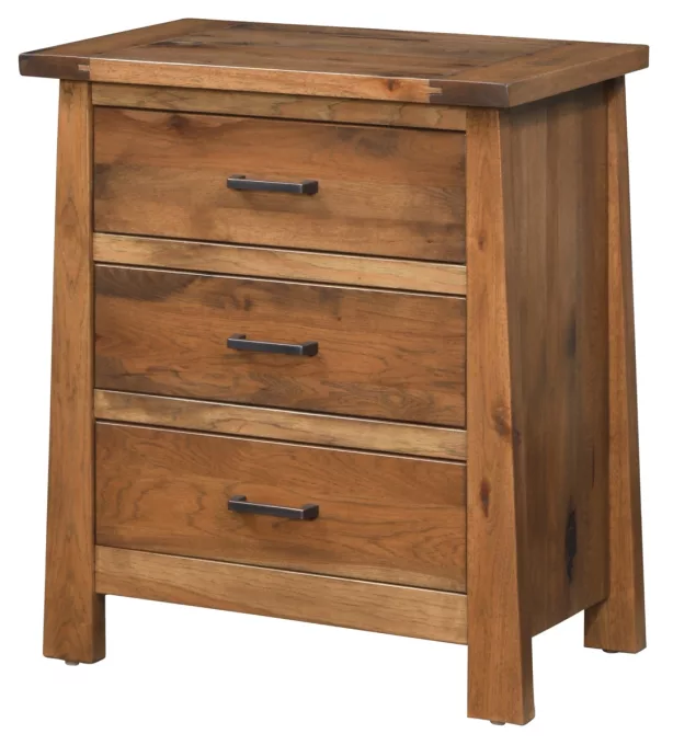 Chicopee 3-Drawer Bedside Table