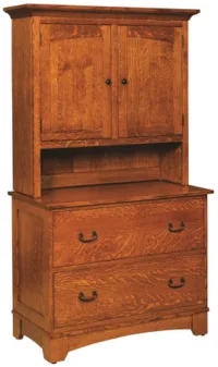 Chipley Lateral File Cabinet with Hutch