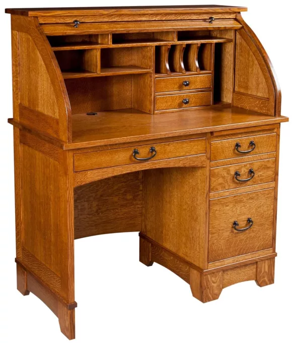 Chipley Single Pedestal Rolltop