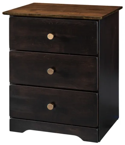 Choctaw 3-Drawer Nightstand