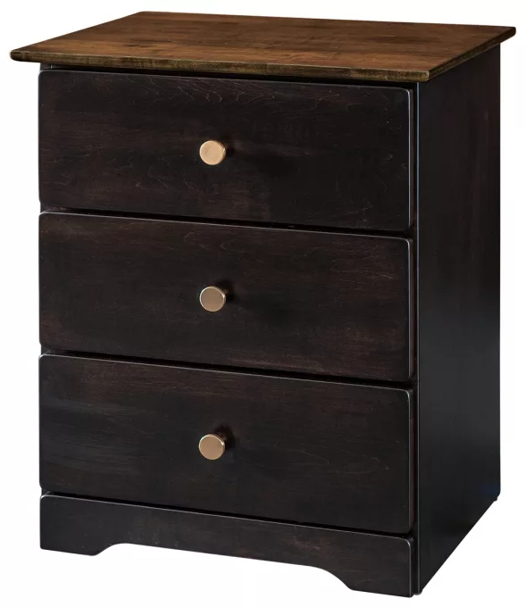 Choctaw 3-Drawer Nightstand