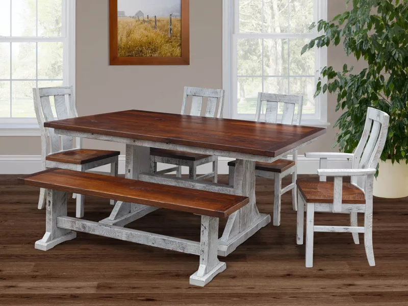 Clinton Reclaimed Dining Set