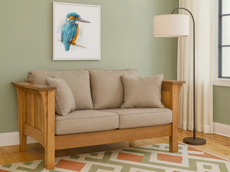 Colonial Cottage Living Room Loveseat