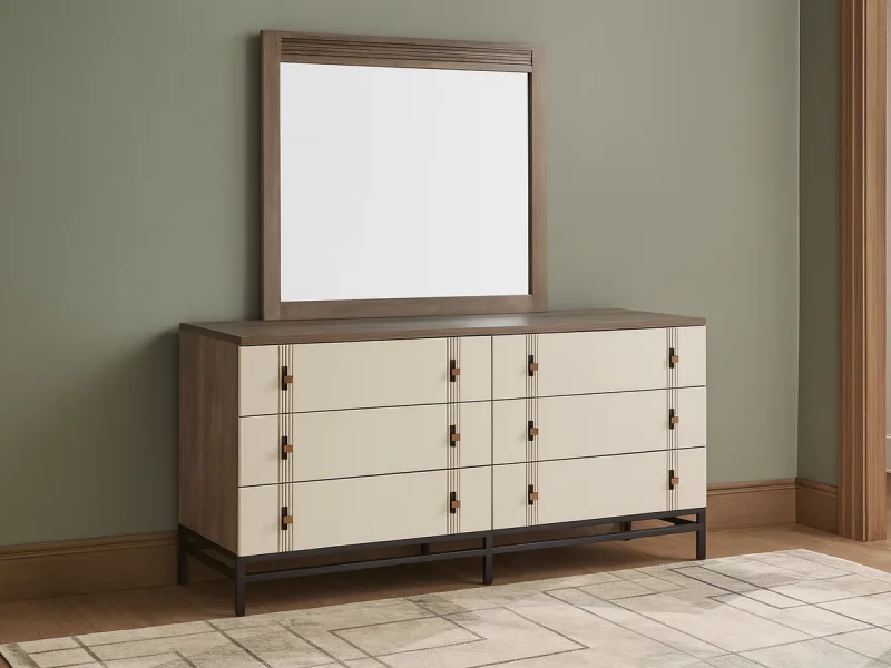Conrad Mirrored Dresser