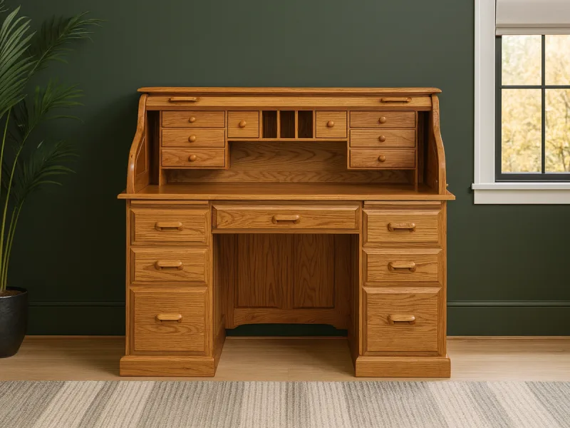Consultant’s Roll Top Desk