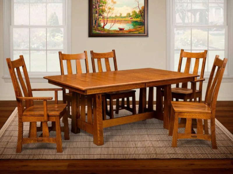 Coral Gables Craftsman Dining Set