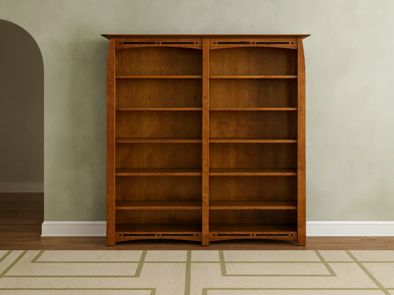 Coronado Executive Double Bookcase
