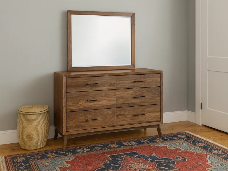 Cove City Mid-Century Modern Dresser