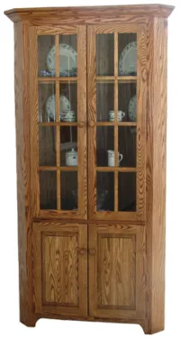 Craig’s Peak Corner China Hutch