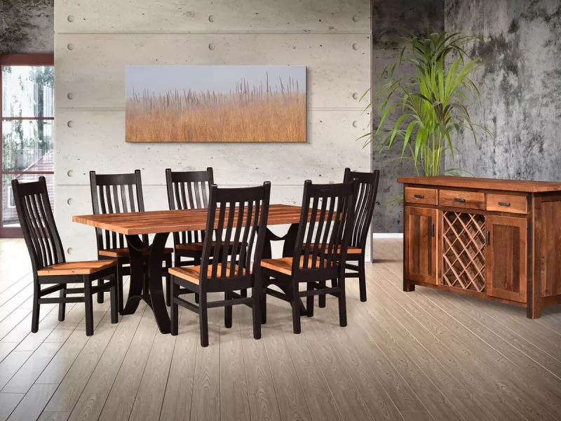 Crenshaw Rustic Dining Set