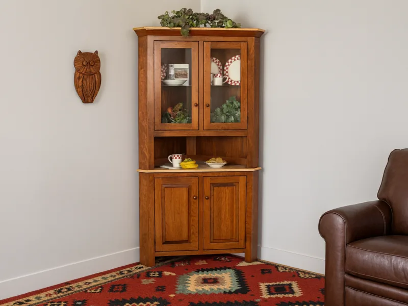 Cutler Bay Corner Hutch
