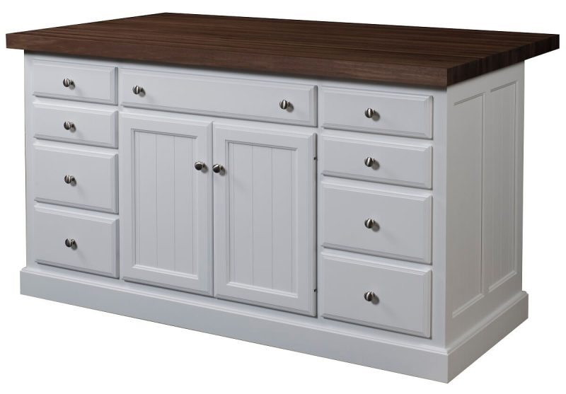 Dermott 9-Drawer Island