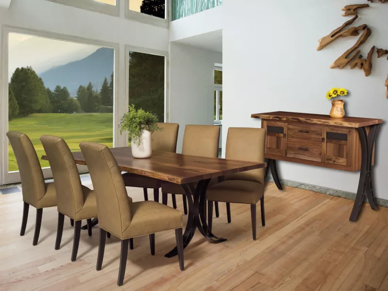 Dominion Reserve Live Edge Dining Set
