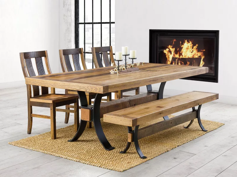 Eddington Reclaimed Dining Set