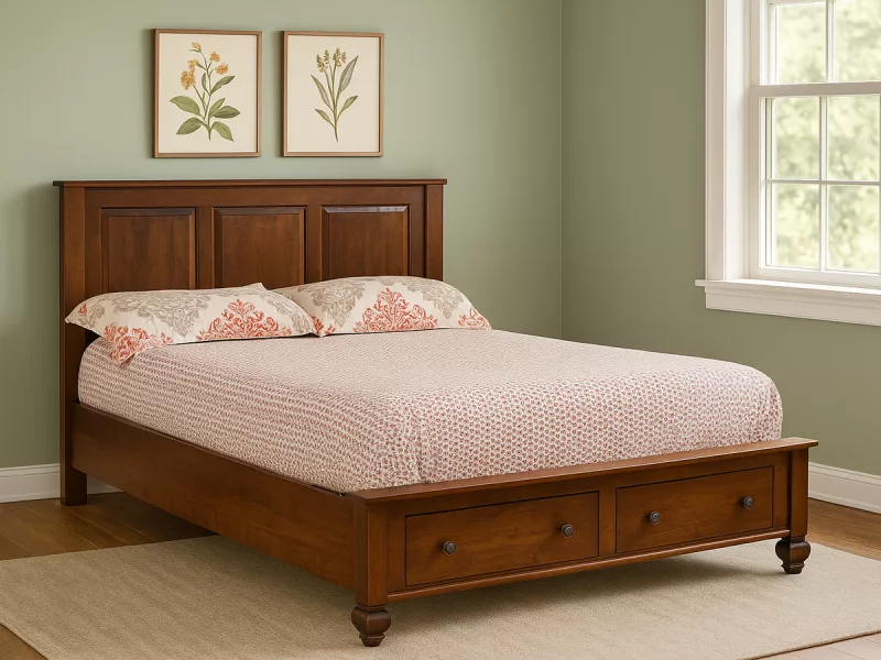 El Mirage Panel Storage Bed