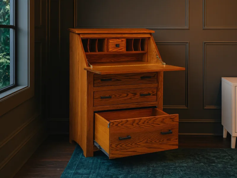 Estero Drop Front Desk