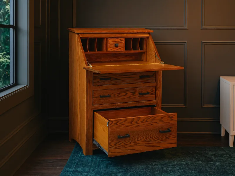 Estero Drop Front Desk