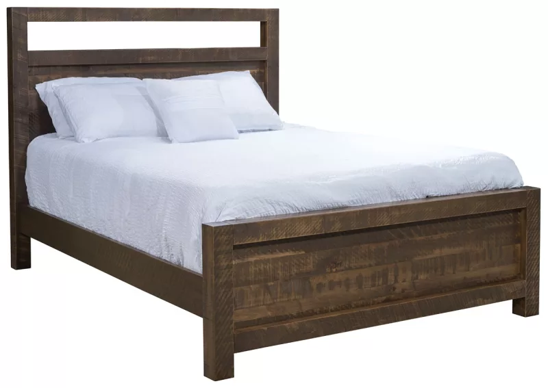 Eustis Rustic Maple Bed