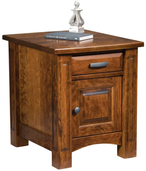 Fairbury Enclosed End Table