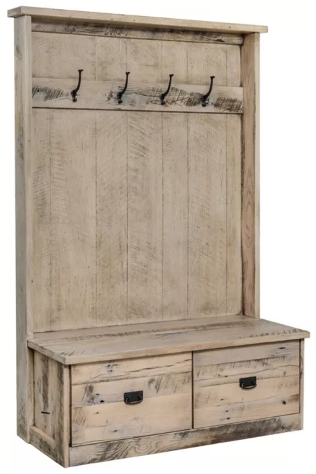 Finger Lakes Reclaimed Entryway Bench
