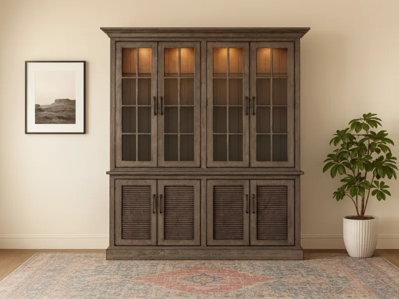 Fitchburg 4-Door Hutch