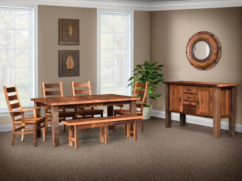 Flagstaff Reclaimed Dining Set