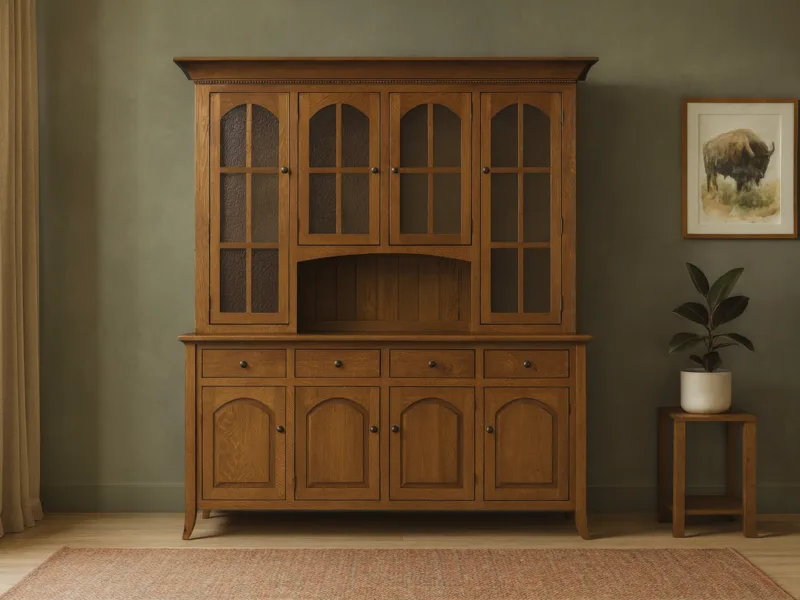 Fort Wayne 4-Door Hutch