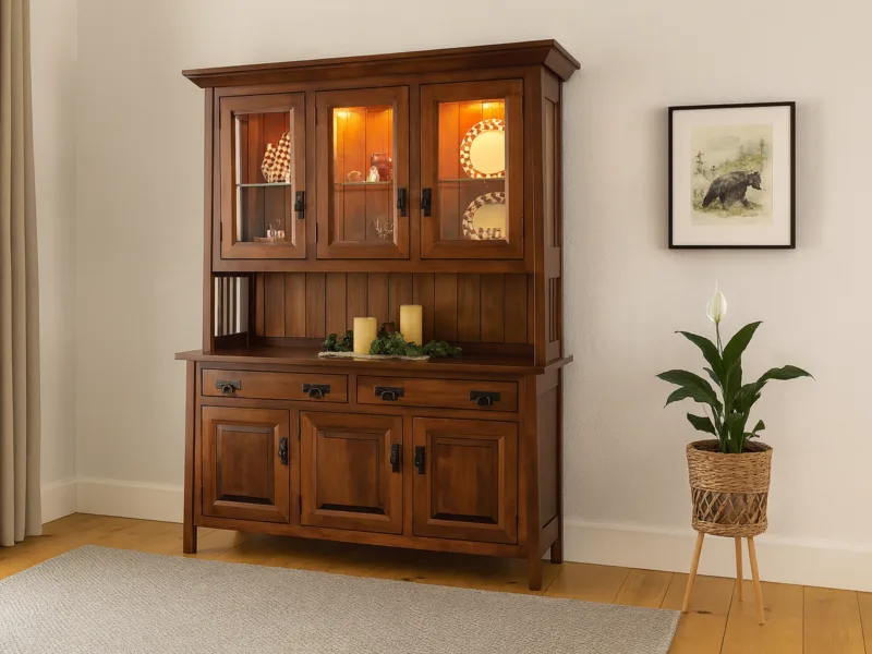 Garcia 3-Door Hutch