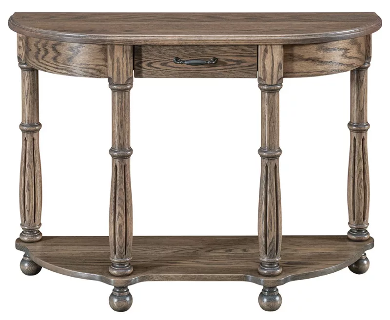 Grandview Half Oval Entryway Table