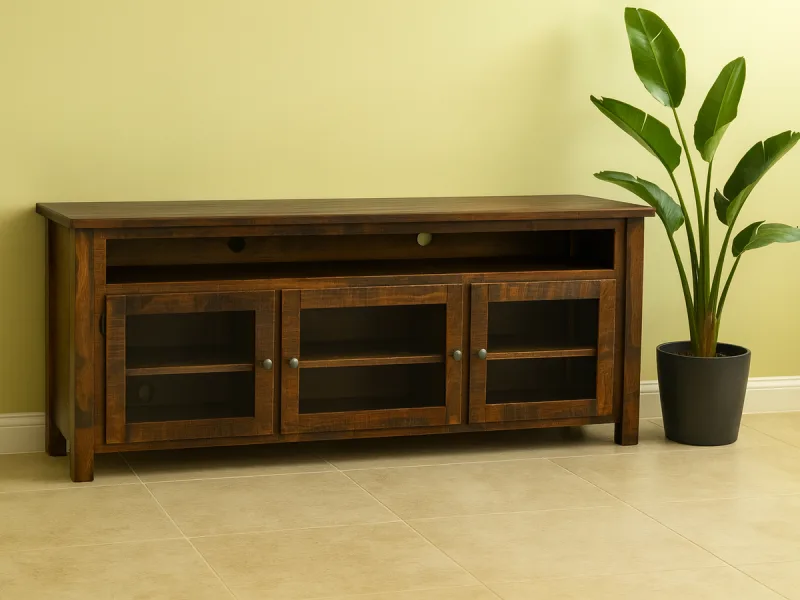 Greer Rustic Media Console
