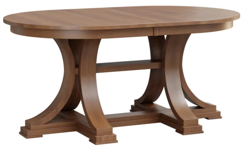Harcourt Double Pedestal Table