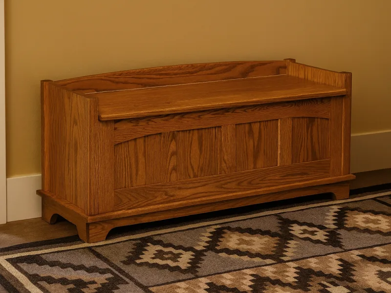 Harlow Amish Bench Chest