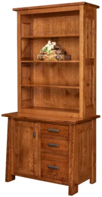 Hartington 3-Drawer Bookcase Credenza