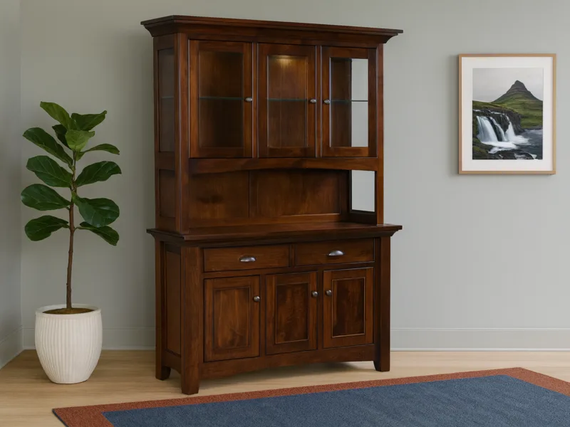 Heber 3-Door Hutch